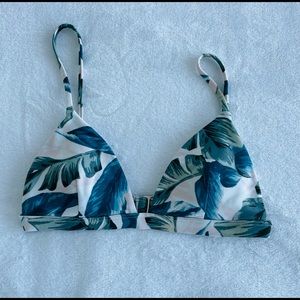 Tropical Hollister Bathing Suit Top